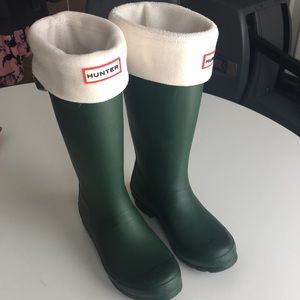 Hunter rain boots